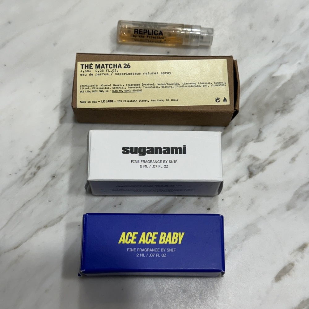 Le Labo, SNIF, and Replica Fragrance Set